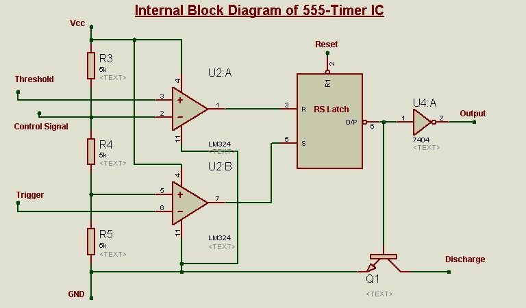 Nguyên lý làm việc IC 555 và Các mạch ứng của 555 - Mạch điện tử
