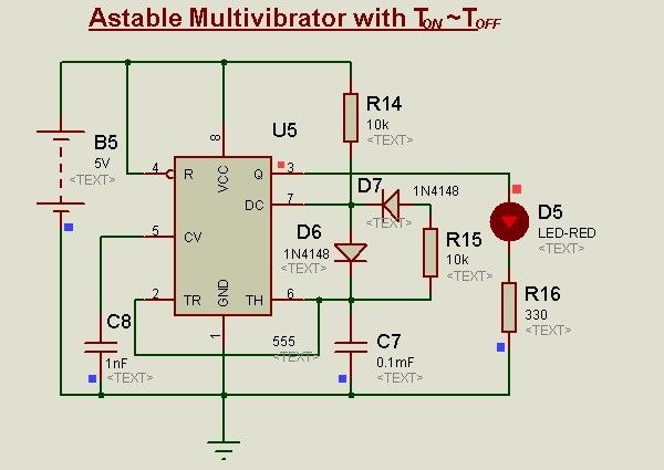 Nguyên lý làm việc IC 555 và Các mạch ứng của 555 - Mạch điện tử