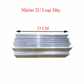 Nhôm Tản Nhiệt 2 Tầng 2U Loại Dài 33CM Siêu Dày (1 Tấm)