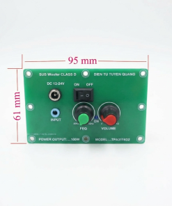 Mạch Sub Mini 100W Mod Mặt Phíp CLASS D TPA3116D2 - 1 Cái