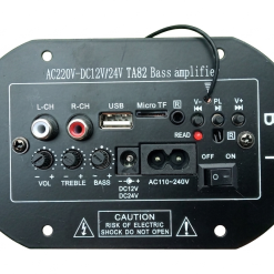 Mạch Loa Di Động Có USB/TF/FM/BLUEtooth 5.4 Chuyên Dùng CROWN 10 - 1 Cái