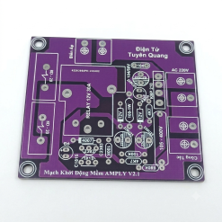 PCB Mạch khởi động mềm V1 Chống Hư Công Tắc ÂM LY - MAIN - 1 Cái