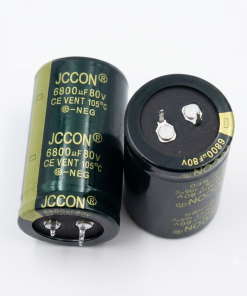 Tụ Amply JCCON 6800uF/80V Với Kích Thước 5 X 3 Chất Lượng Cao - 1 Cái