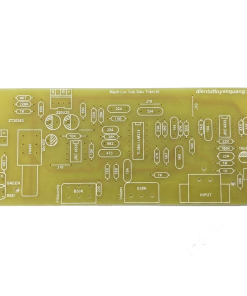 PCB Mạch Lọc Sub Siêu Trầm TL084 V1 - 1 Cái