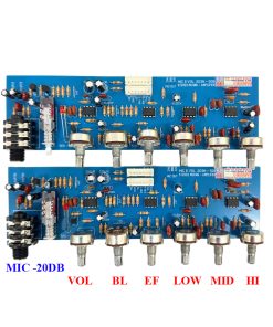 Mạch Mic 6 Volume Bản Chuẩn Cho Âm Ly Thông Dụng - 1 Cái