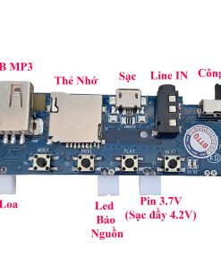 Mạch Loa Bluetooth DTTQ G23 5.0 5W Kèm Dây Tiếng Việt - 1 Cái