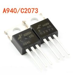 Cặp Sò Thúc A940/C2073 Lưng Trắng Lõi Đồng 1.5A/150V/25W - 1 Cặp