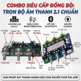 ComBo Mạch Class D 2.1 Kèm Âm Sắc Bluetooth V1 Max 200W - 1 Bộ
