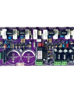 Mạch công suất 8 sò TO 440W liền nguồn STEREO Tím (2 kênh)