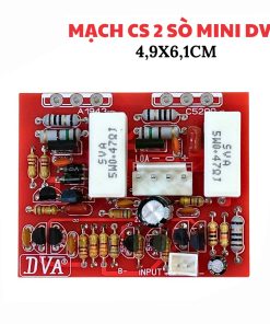 Mạch Công Suất 2 Sò DVA Mini Mẫu Mới - 1 Cái