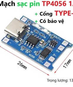 Mạch Sạc Pin 3.7V TP4056 1A Chuyên Dụng - 1 Cái