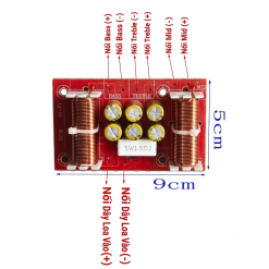 Mạch Phân Tần 3 Loa HIFI D236 – 1 Cái