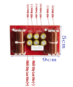 Mạch Phân Tần 3 Loa HIFI D236 – 1 Cái