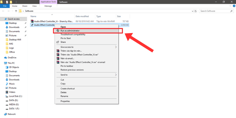 Bước 2: Cài đặt file Setup
